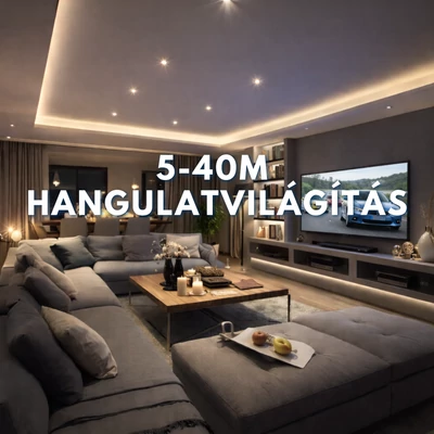 Hangulatvilágítás 5-40m-ig