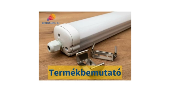 Por és páramentes beépíthető LED lámpatest - Termékbemutató