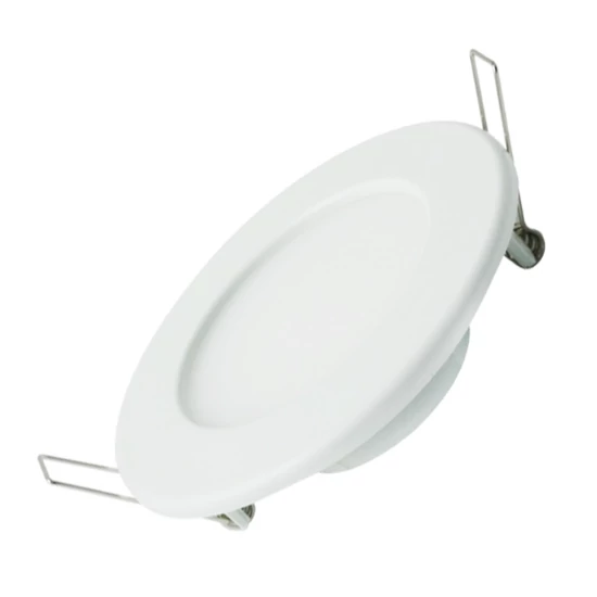 9W Süllyeszthető kerek LED Panel meleg fehér