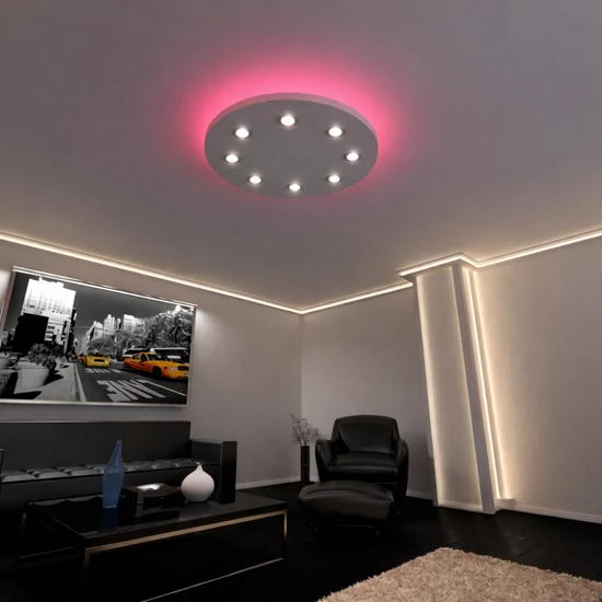 VIK100Z 100cm zárt profilú kör álmennyezet sziget test