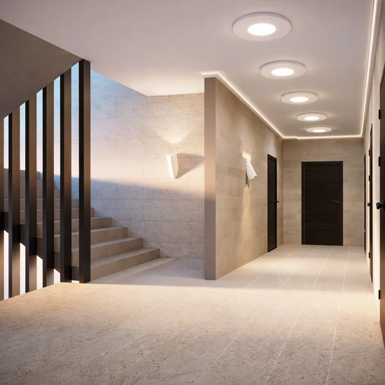 VIK50LP 50cm kör álmennyezet sziget test 6W-12W-18W LED panelekhez