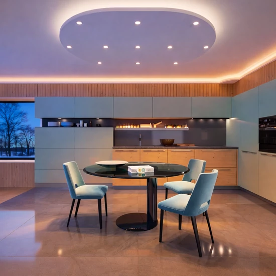 VIO200x150Z ovális álmennyezet sziget test