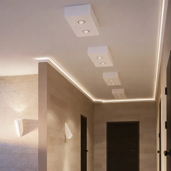 VIT90x30FZ Mennyezetre felzárt Téglalap álmennyezet sziget test