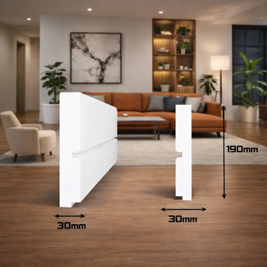 VILEC40 Mennyezeti Direkt világításhoz díszléc