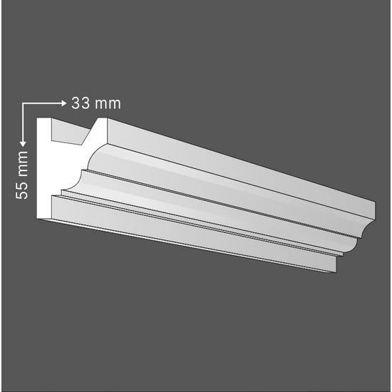 RV-11/A Rejtett világítás kiegészítő léc