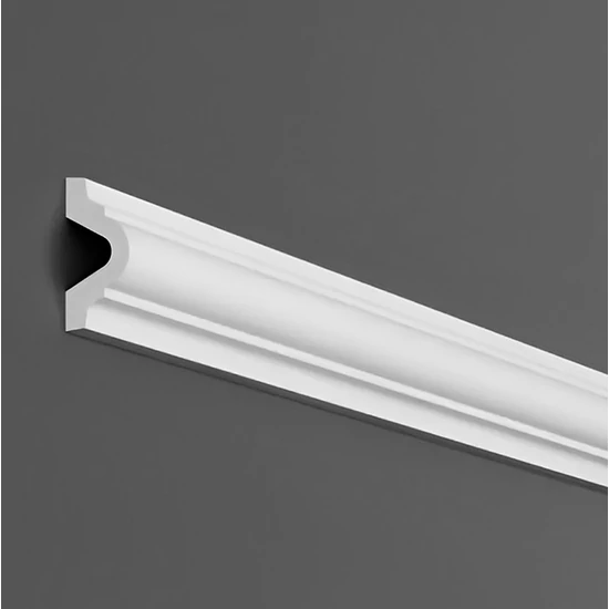 Poliuretán díszléc (CR 810) oldalfali, mennyezeti stukkó ütésálló anyagból