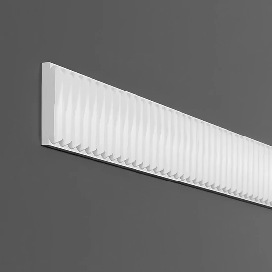 Poliuretán díszléc (CR 781) oldalfali bordűrléc ütésálló anyagból