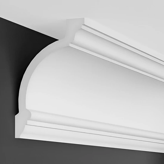 VILEBO Poliuretán stukkó (P 833) kemény, holker díszléc sarokba