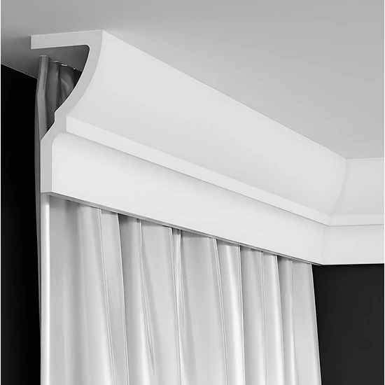 VILEBO Poliuretán stukkó (P 889) kemény, holker díszléc sarokba, karnistakarónak