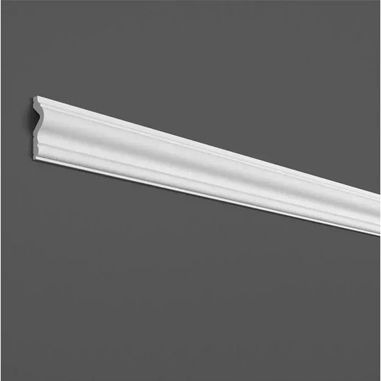 Oldalfali díszléc (HCR 525) kőkemény HDPS anyagból