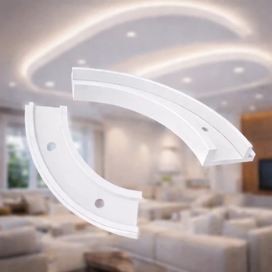 VIMD225 XPS Mennyezeti dobozoláshoz negyed körív