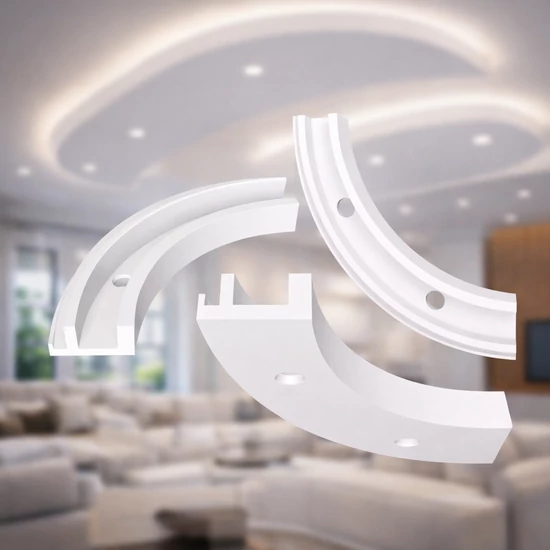 VIMDNK19 XPS Mennyezeti dobozoláshoz negyed körív