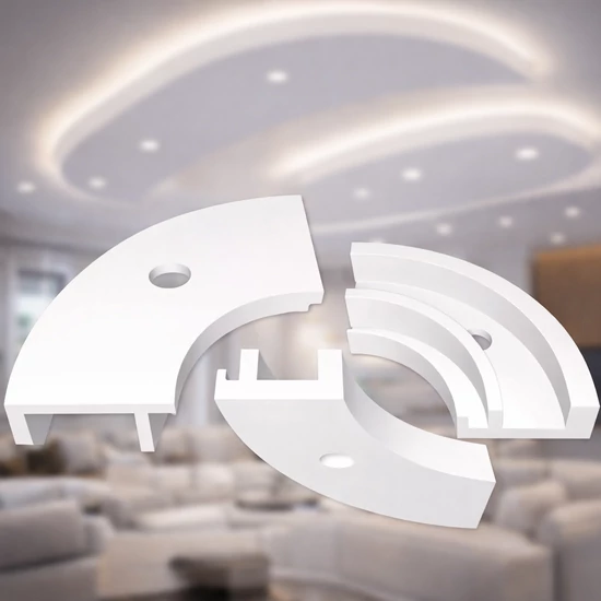 VIMDNK1940B XPS Mennyezeti dobozoláshoz negyed körív