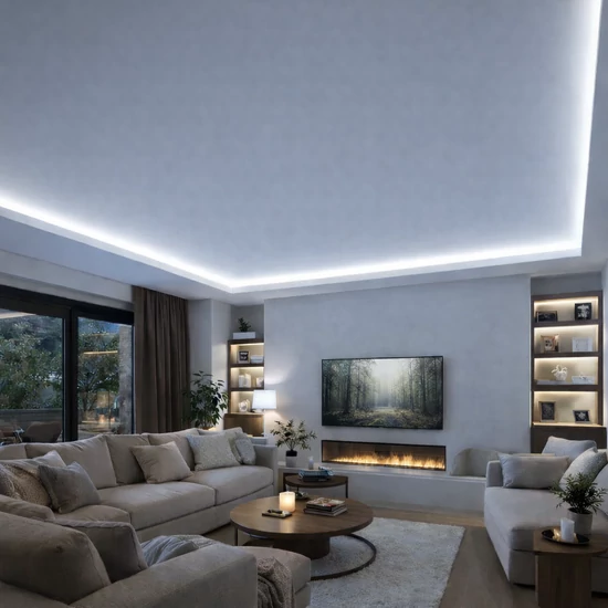 20m-es Hideg fehér 11W/m, 60led/m hangulatvilágítás LED szalag szett