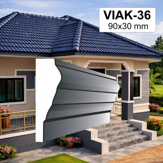 VIAK-36 Kültéri ablak keret díszléc