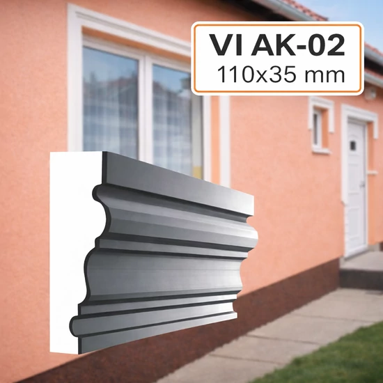 VIAK-02 Kültéri ablak keret díszléc