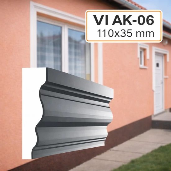 VIAK-06 Kültéri ablak keret díszléc