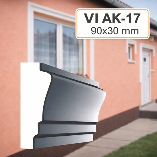 VIAK-17 Kültéri ablak keret díszléc