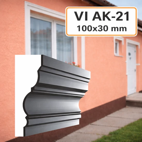 VIAK-21 Kültéri ablak keret díszléc