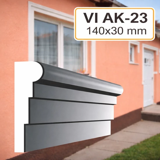 VIAK-23 Kültéri ablak keret díszléc