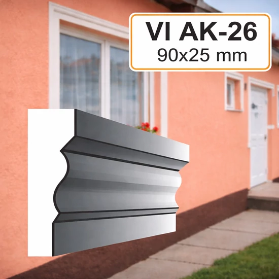 VIAK-26 Kültéri ablak keret díszléc