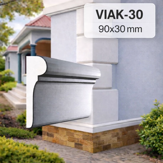VIAK-30 Kültéri ablak keret díszléc