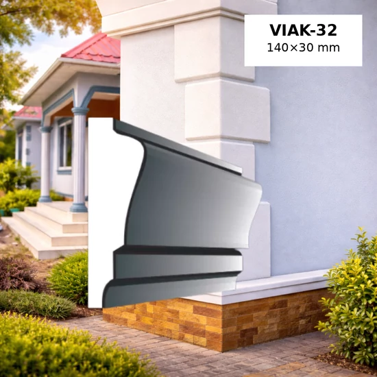 VIAK-32 Kültéri ablak keret díszléc