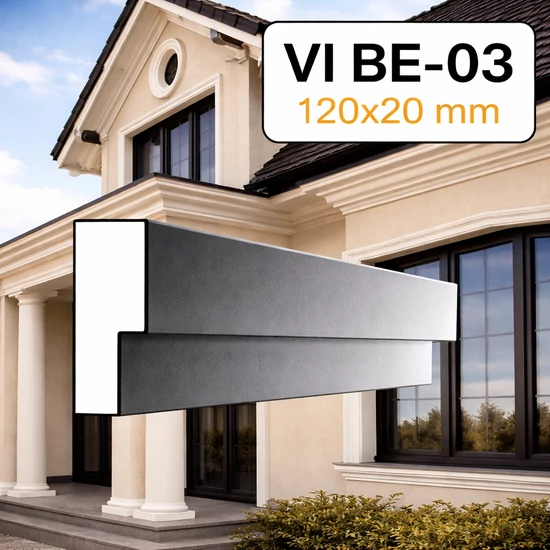 VIBE-03 Kültéri ablak keret díszléc