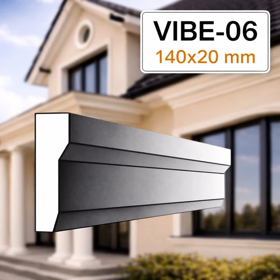 VIBE-06 Kültéri ablak keret díszléc