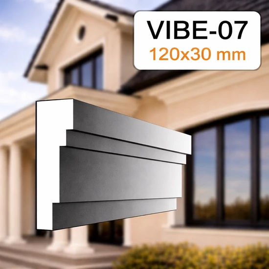 VIBE-07 Kültéri ablak keret díszléc