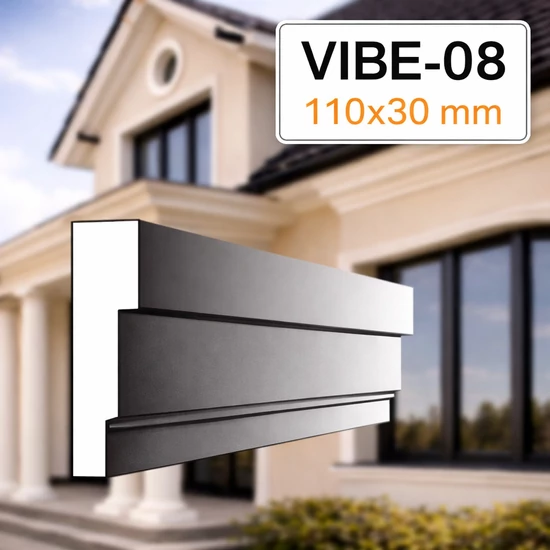 VIBE-08 Kültéri ablak keret díszléc
