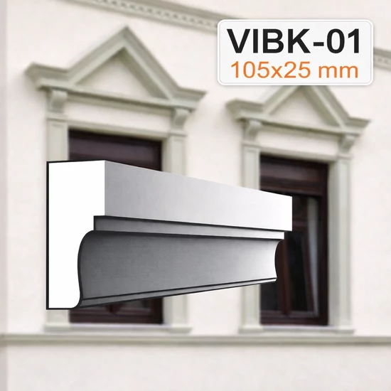 VIBK-01 Kültéri ablak keret díszléc
