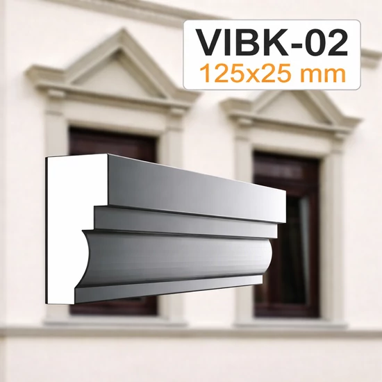 VIBK-02 Kültéri ablak keret díszléc