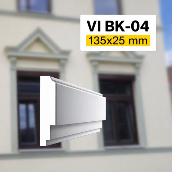 VIBK-04 Kültéri ablak keret díszléc