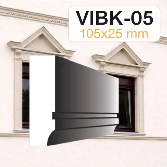 VIBK-05 Kültéri ablak keret díszléc