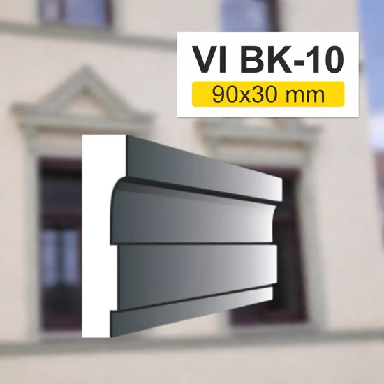 VIBK-10 Kültéri ablak keret díszléc