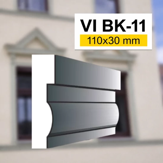 VIBK-11 Kültéri ablak keret díszléc