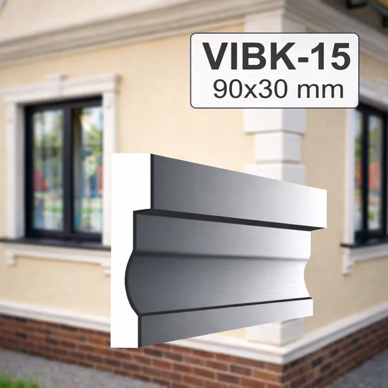 VIBK-15 Kültéri ablak keret díszléc