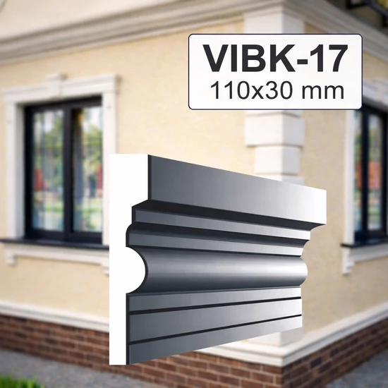 VIBK-17 Kültéri ablak keret díszléc