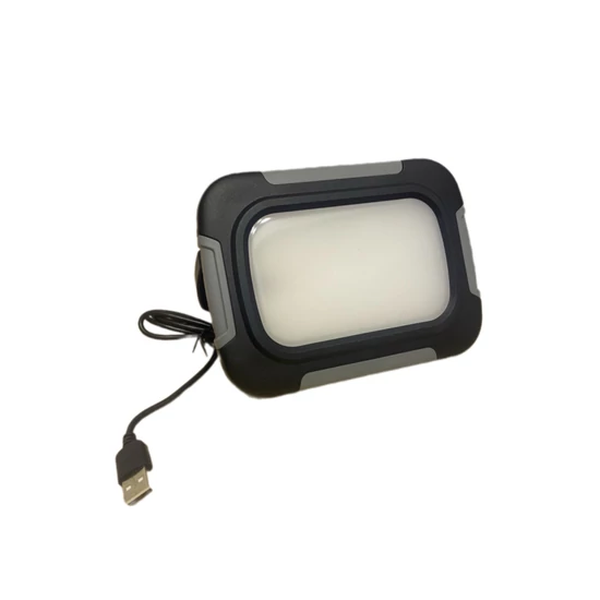 Berge Milio 10 W-os  350-700 lm natúr fehér hordozható LED reflektor  USB töltővel