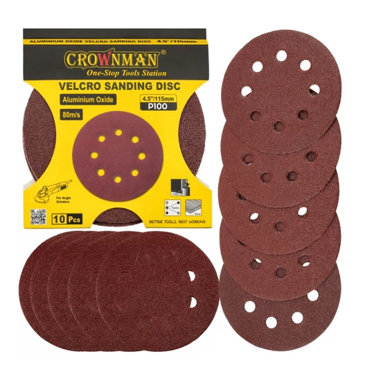 Crownman Ciszoló Korong 115mm 115mm #100 10 db