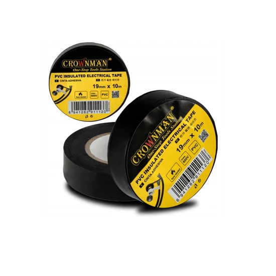Crownman Szigetelőszalag 0.13mm.19mm.10m