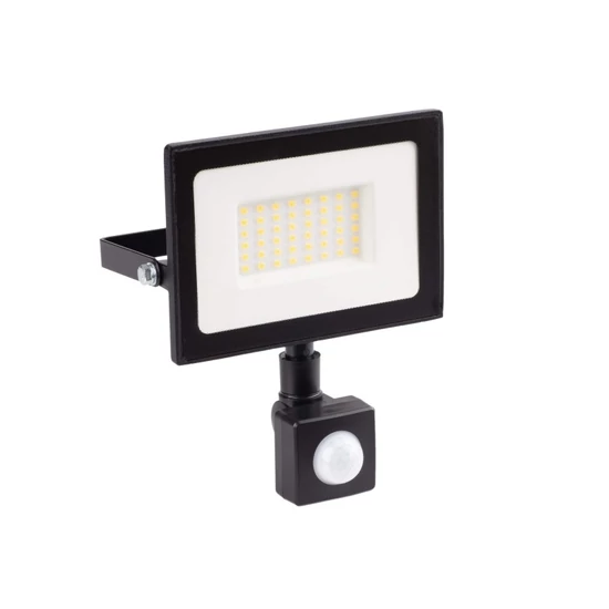 EcoLight 50 W-os natúrfehér mozgásérzékelős LED reflektor