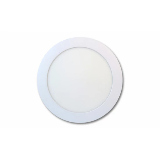 EcoLight 6 W-os falon kívüli natúr fehér  kör alakú LED-es mennyezetlámpa