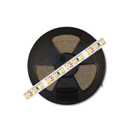 EcoLight 120 Led/méteres 12 V-os beltéri meleg fehér led szalag 5m/tekercs