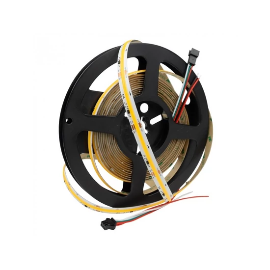 EcoLight COB Digitális Led szalag natúrfehér 855 lm/méter  9 W/méter  12 V  IP20  5m / tekercs