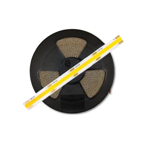 EcoLight COB led szalag pink színben 480 lm/méter  9 W/méter  12 V  IP20  5m / tekercs