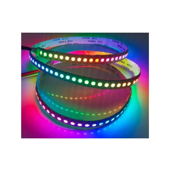 LEDmaster Prémium Long 60 LED/méteres 12 V-os digitális beltéri RGB 5050 LED szalag 5m / tekercs