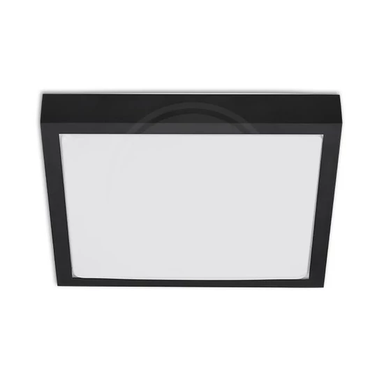 MasterLED Solen 270x270 mm négyzet alakú fekete mennyezeti lámpa 2xE27 foglalattal