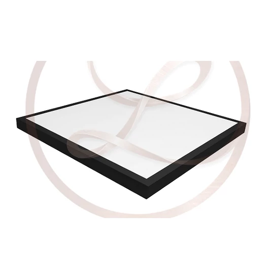 MasterLED  60 W-os szögletes 60x60 cm natúr fehér  fekete keretes falon kívüli led panel